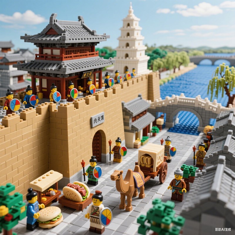 【豆包/即梦】一分钟学会制作乐高城市