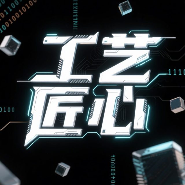 科技感创意标题字体