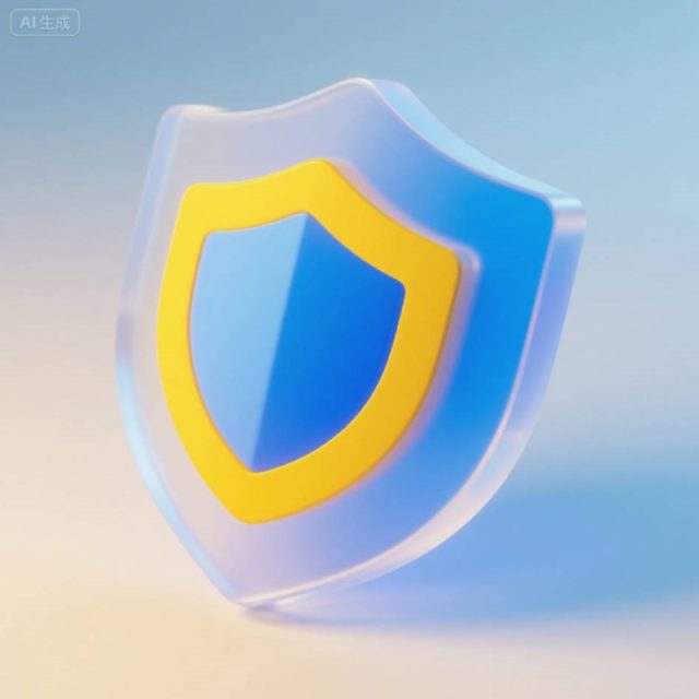 AI生成3D立体盾牌UI图标~附提示词/咒语