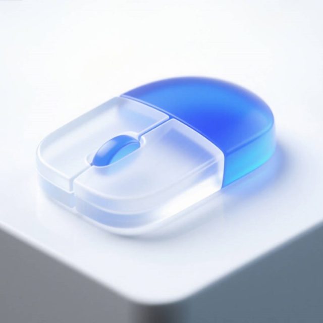AI生成3D立体鼠标UI图标~附提示词/咒语