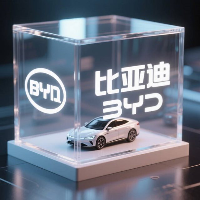 AI生成手机玻璃展台微缩场景~附提示词/咒语