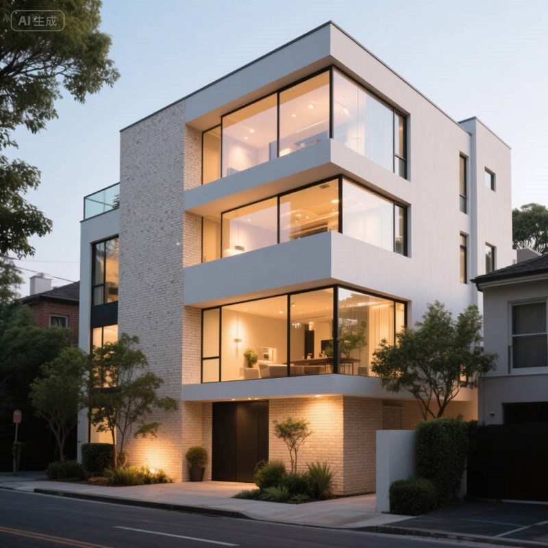AI生成现代风格建筑~附提示词/咒语