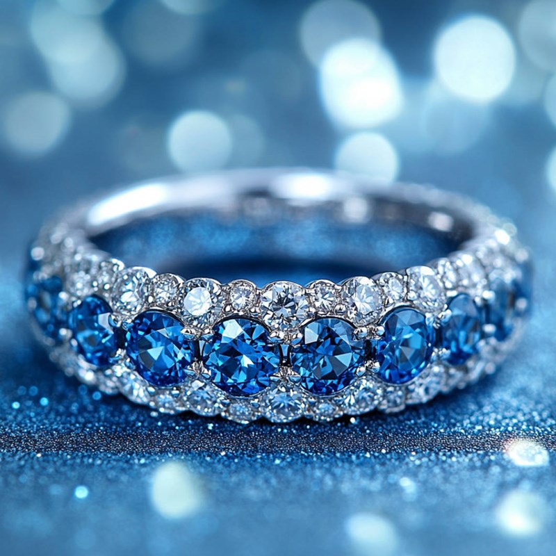 Midjourney镜头下的铂金戒指~附咒语